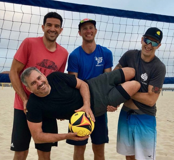 volleyball on Hermosa Beach